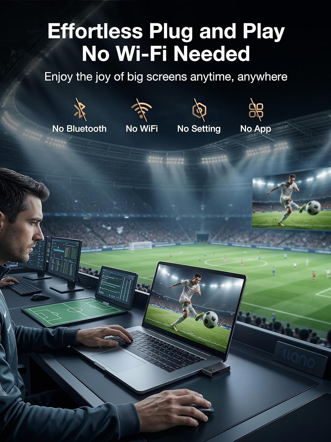 Llano S9 Wireless HDMI Transmitter & Receiver Kit