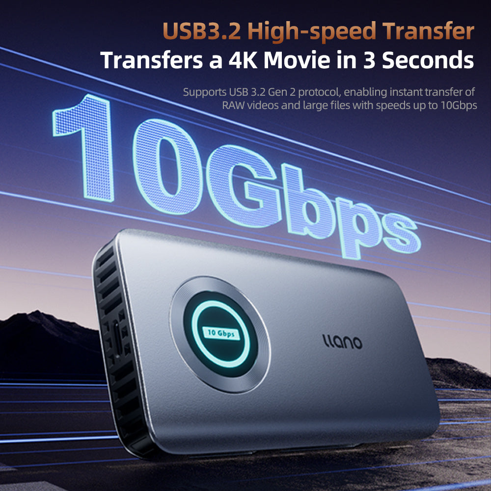 llano R604 CFexpress Type A/B Card Reader