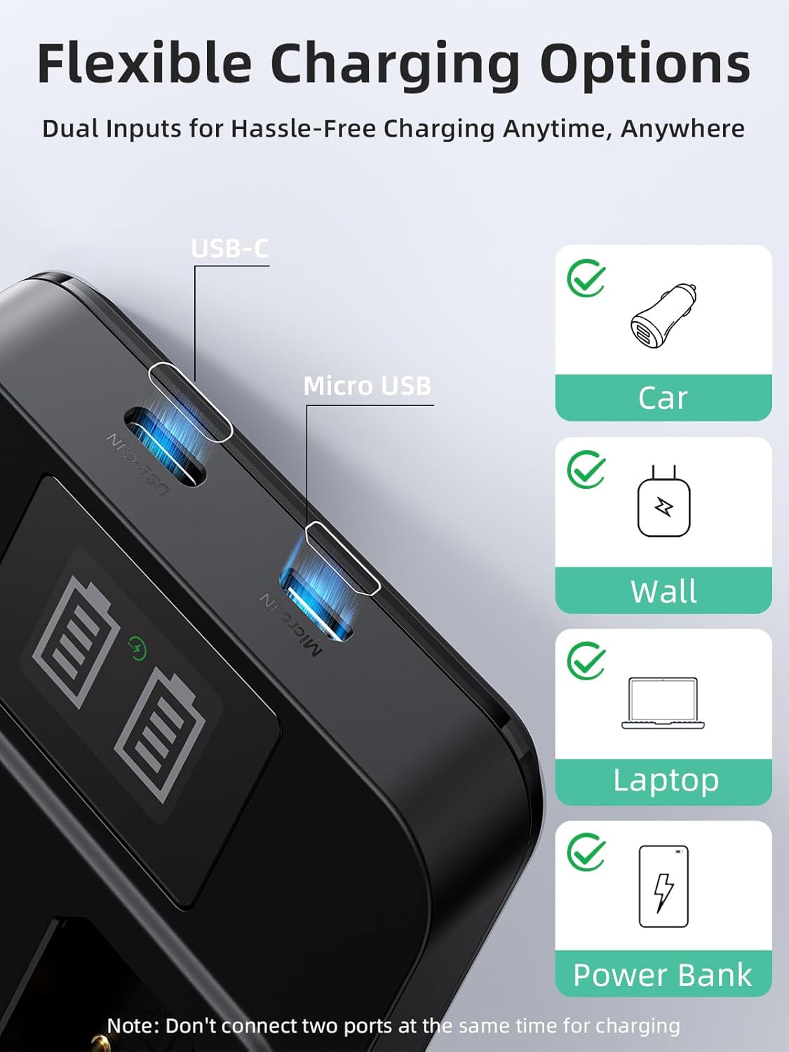 Llano Voltcase Cm2 Pro LP-E10 Battery & Charging Case Kit for Canon Cameras