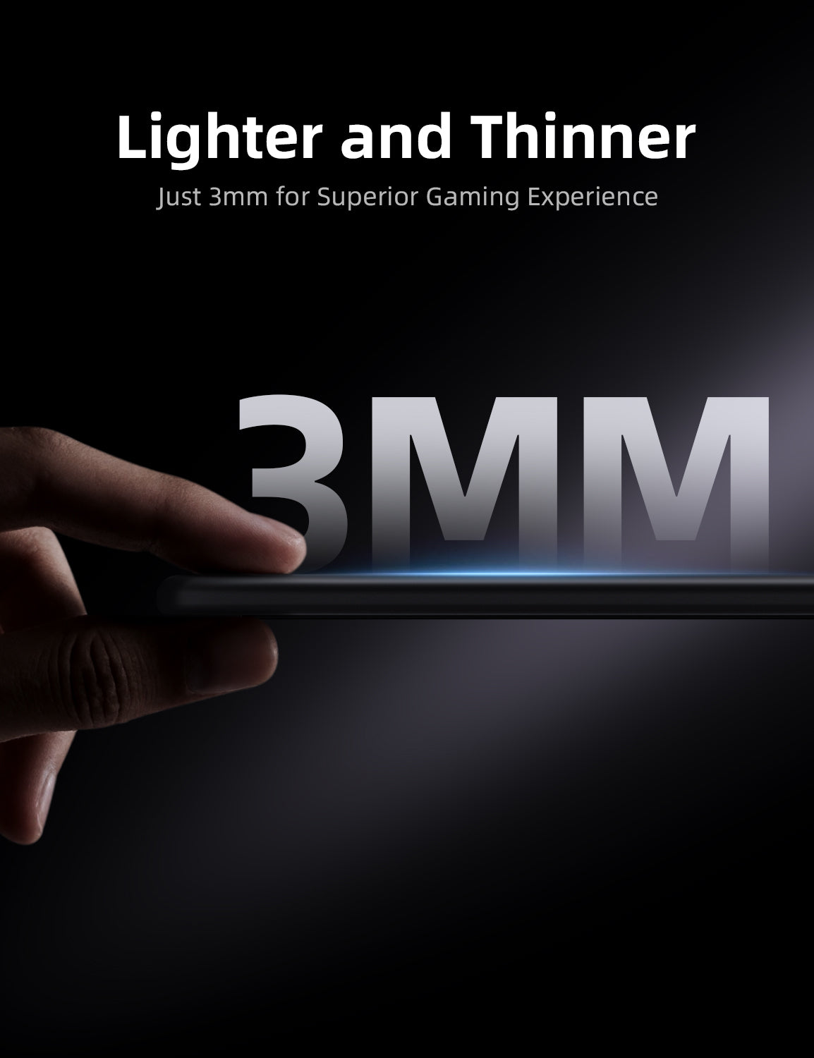 llano Professional Glass Gaming Mousepad, Smooth Mouse Pad with AG Micro-Etched Surface, Hard Mouse Mat, Anti-Slip Rubber Base, Scratch-Resistant, Waterproof & Durable, Black Large Size 17.7"x15.8"