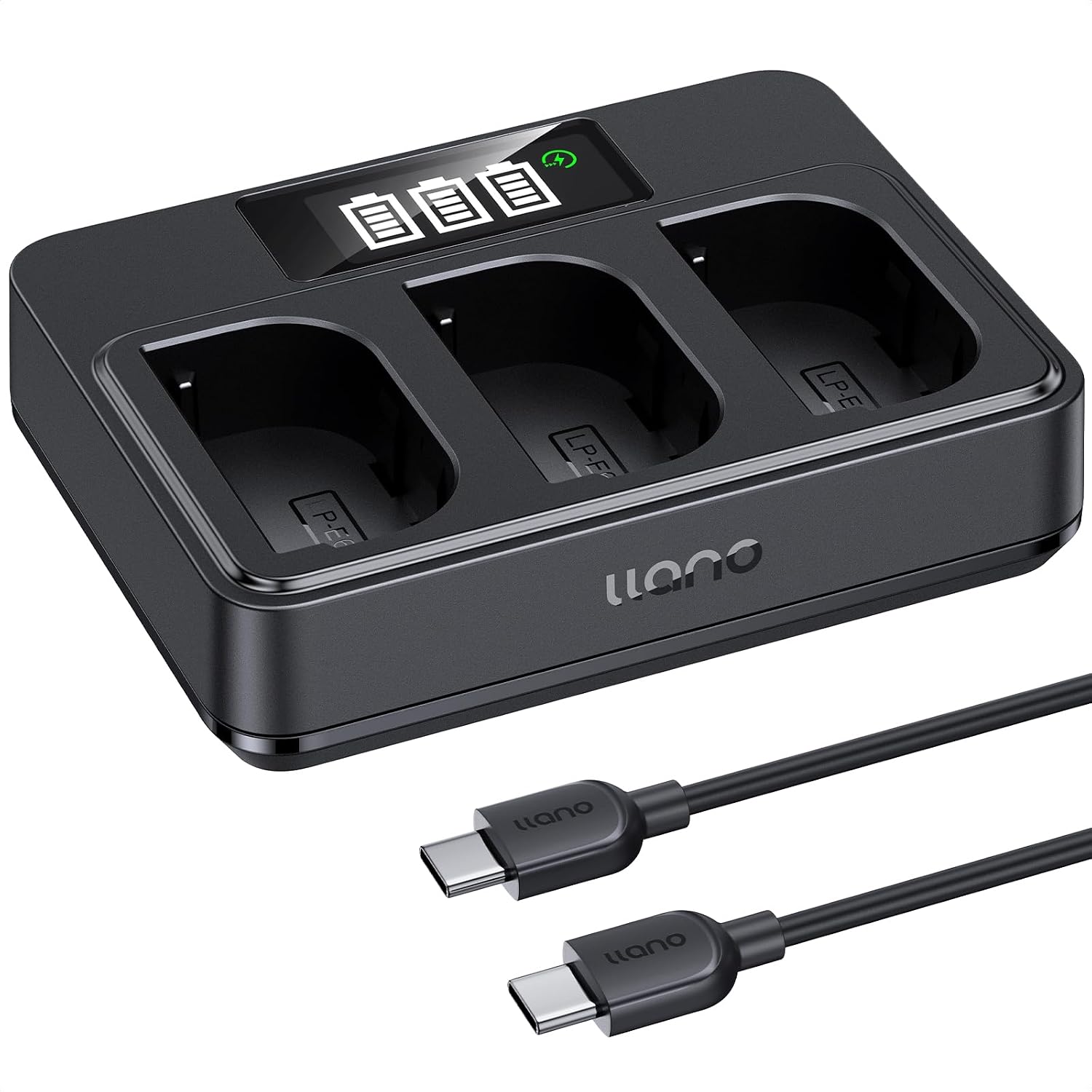 Llano Voltcase Cm3 pro LP-E6 Charging  for Canon Cameras