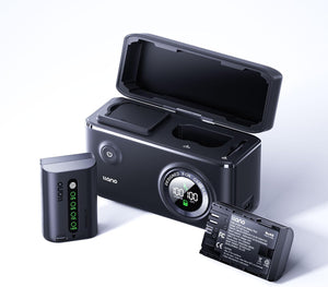 Llano Voltcase Cs2 pro Lp-E6p Battery & Charging Case Kit for Canon Cameras