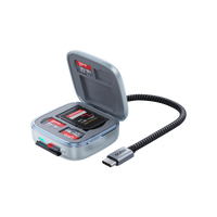 Llano F17 2-in-1 Card Reader & Storage Case