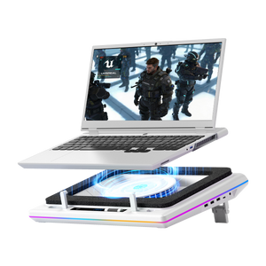 llano V12 RGB Laptop Cooling Pad（white）
