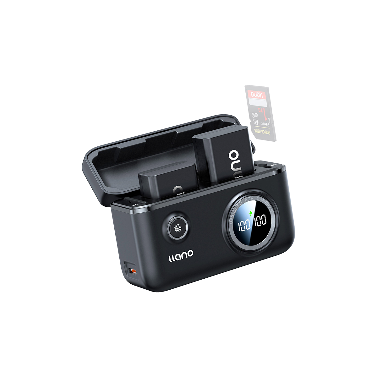 Llano Voltcase Cs2 NP-FW50 Battery & Charging Case Kit for Sony Cameras