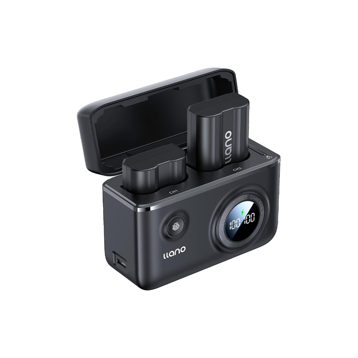 Llano Voltcase Cs2 EN-EL15C Battery & Charging Case Kit for Nikon Cameras
