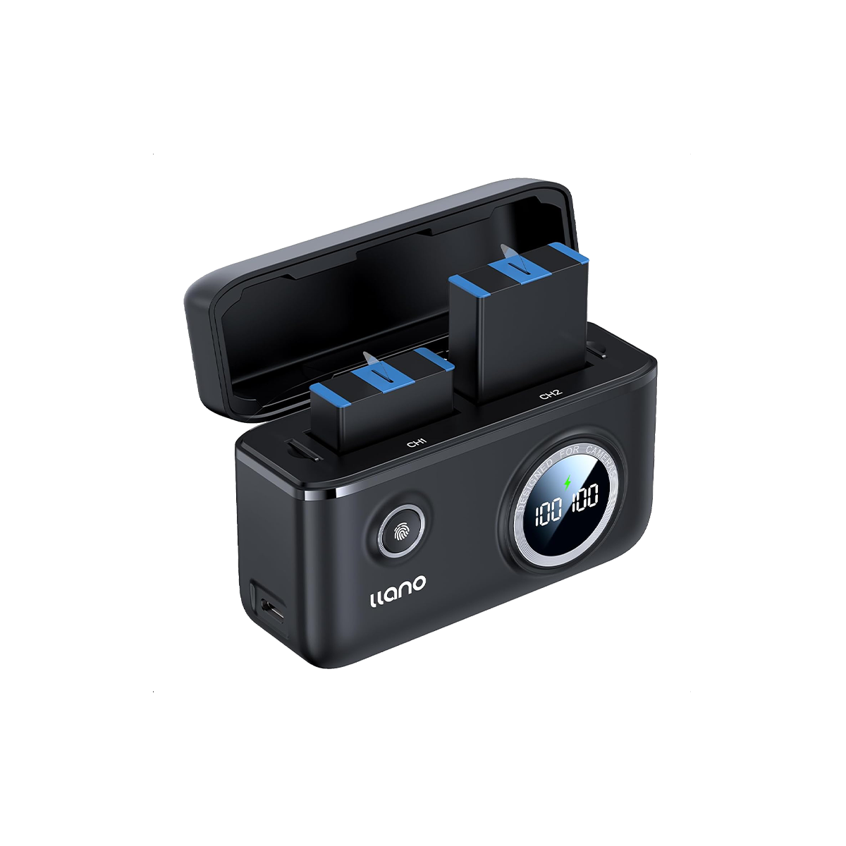 Llano Voltcase Cs2  Battery & Charging Case Kit for Gopro hero 9/10/11/12 Cameras