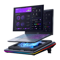 llano V12 Ultra RGB Laptop Cooling Pad